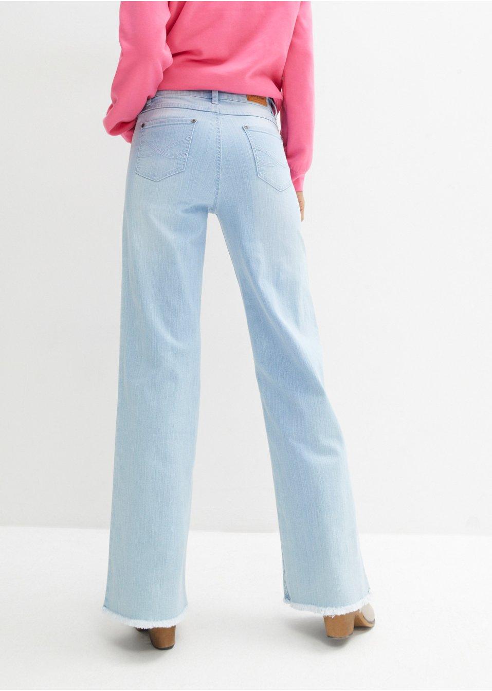 PROSTE SPODNIE JEANS WYSOKI STAN