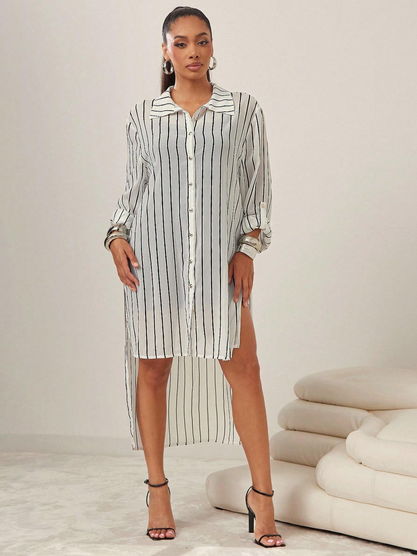 SUKIENKA KOKTAJLOWA MIDI OVERSIZE 