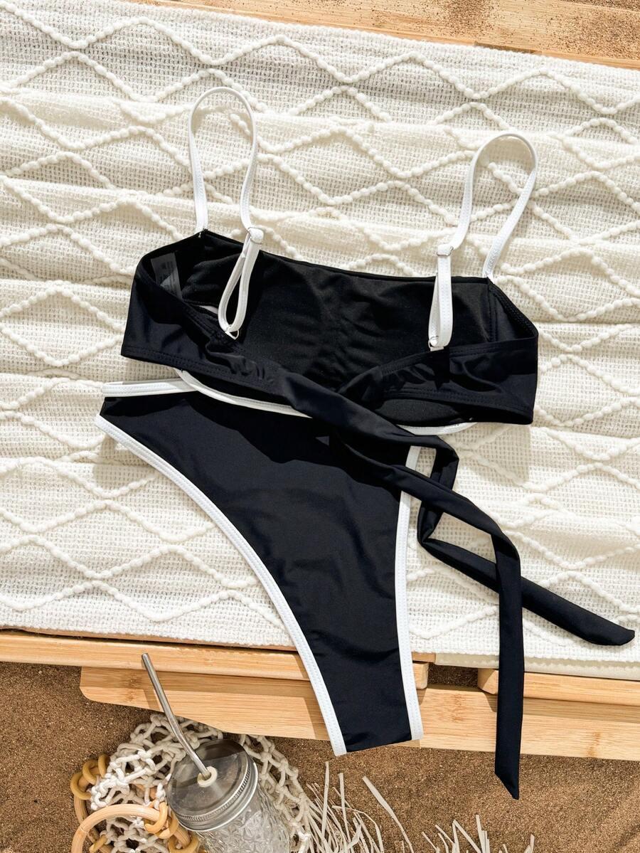 CZARNY STRÓJ KĄPIELOWY bikini