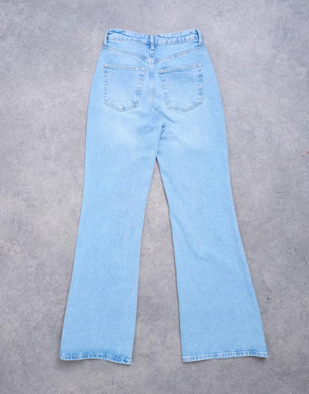NIEBIESKIE SPODNIE JEANS