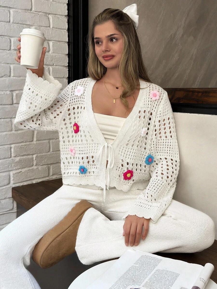 SWETER SPODNIE KOMPLET