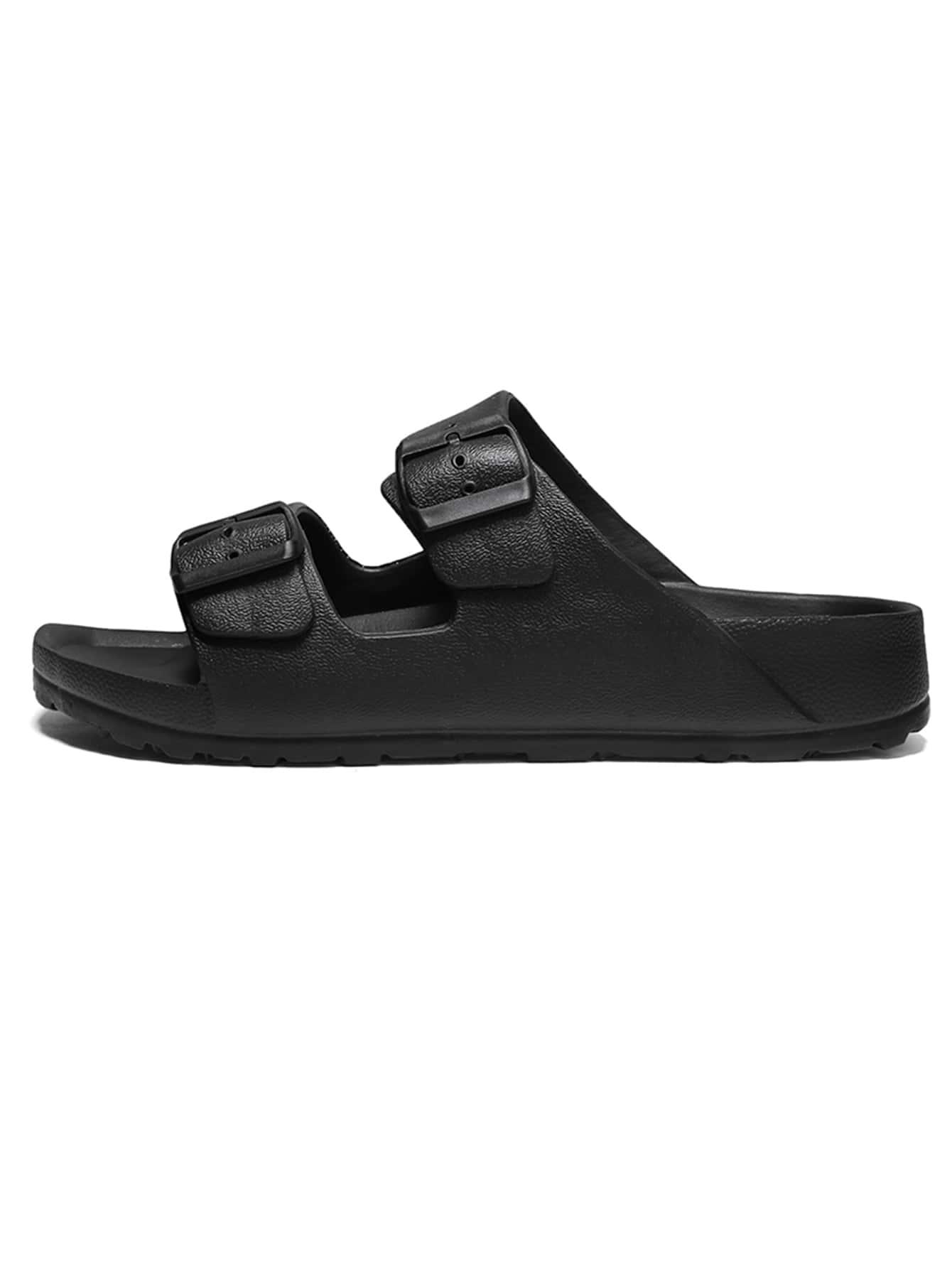 CZARNE KLAPKI CASUAL
