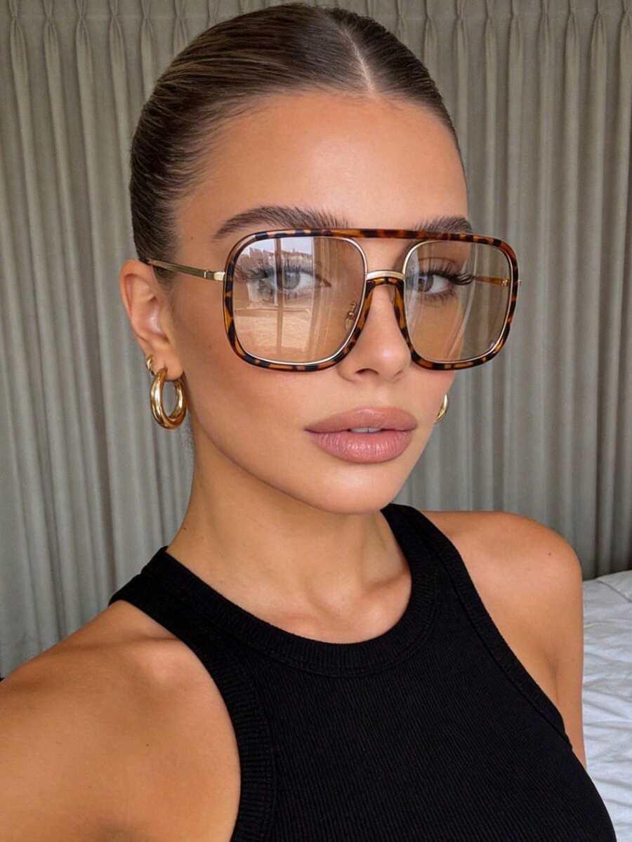 okulary przeciwsłoneczne animal print