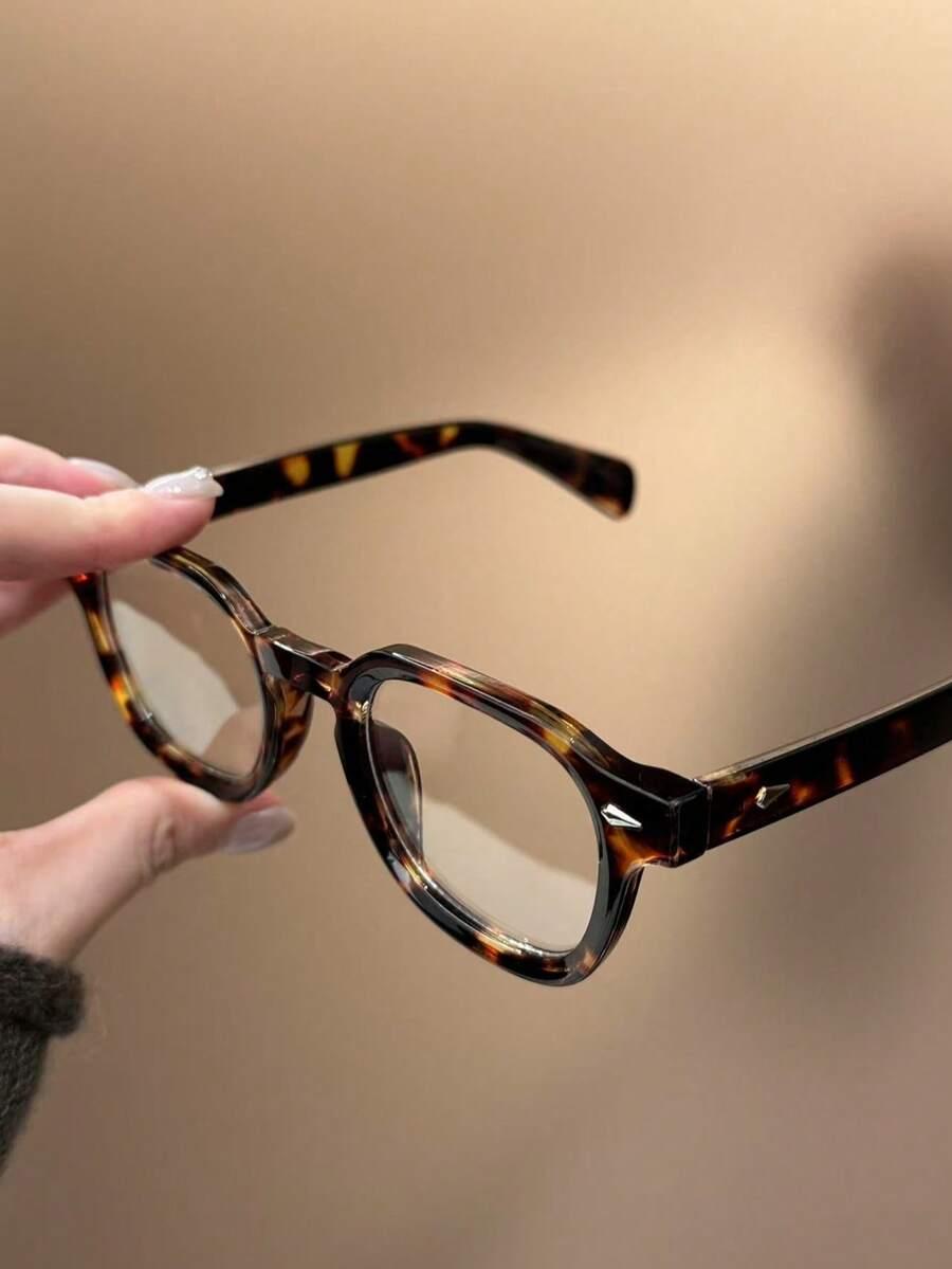 okulary zerówki animal print