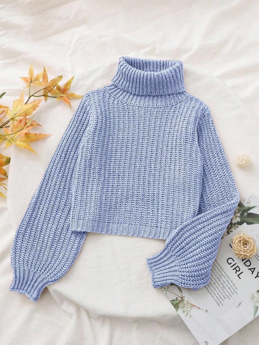 FIOLETOWY SWETER GOLF