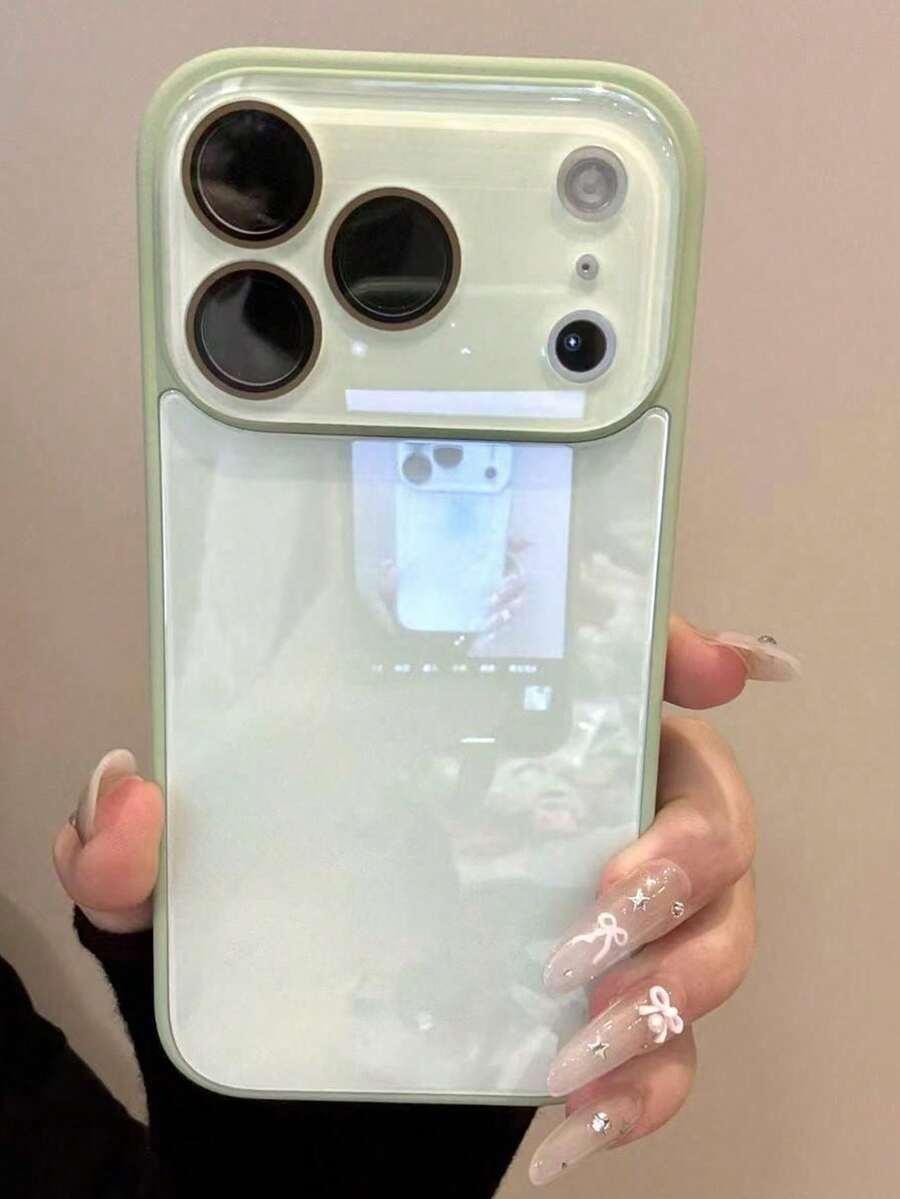 zielone etui na telefon iphone 15 pro max