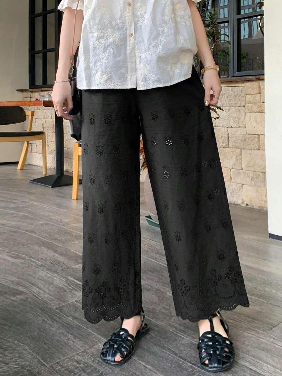 CZARNE SPODNIE CASUAL 