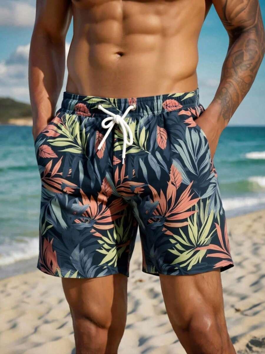 spodenki plażowe nadruk