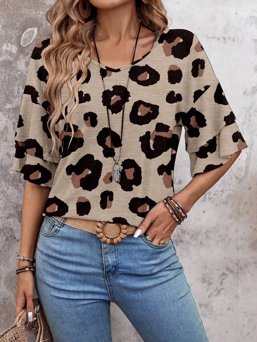 bluzka animal print 
