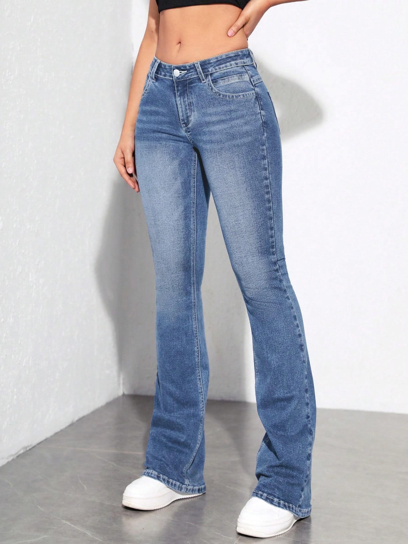 NIEBIESKIE SPODNIE JEANSY