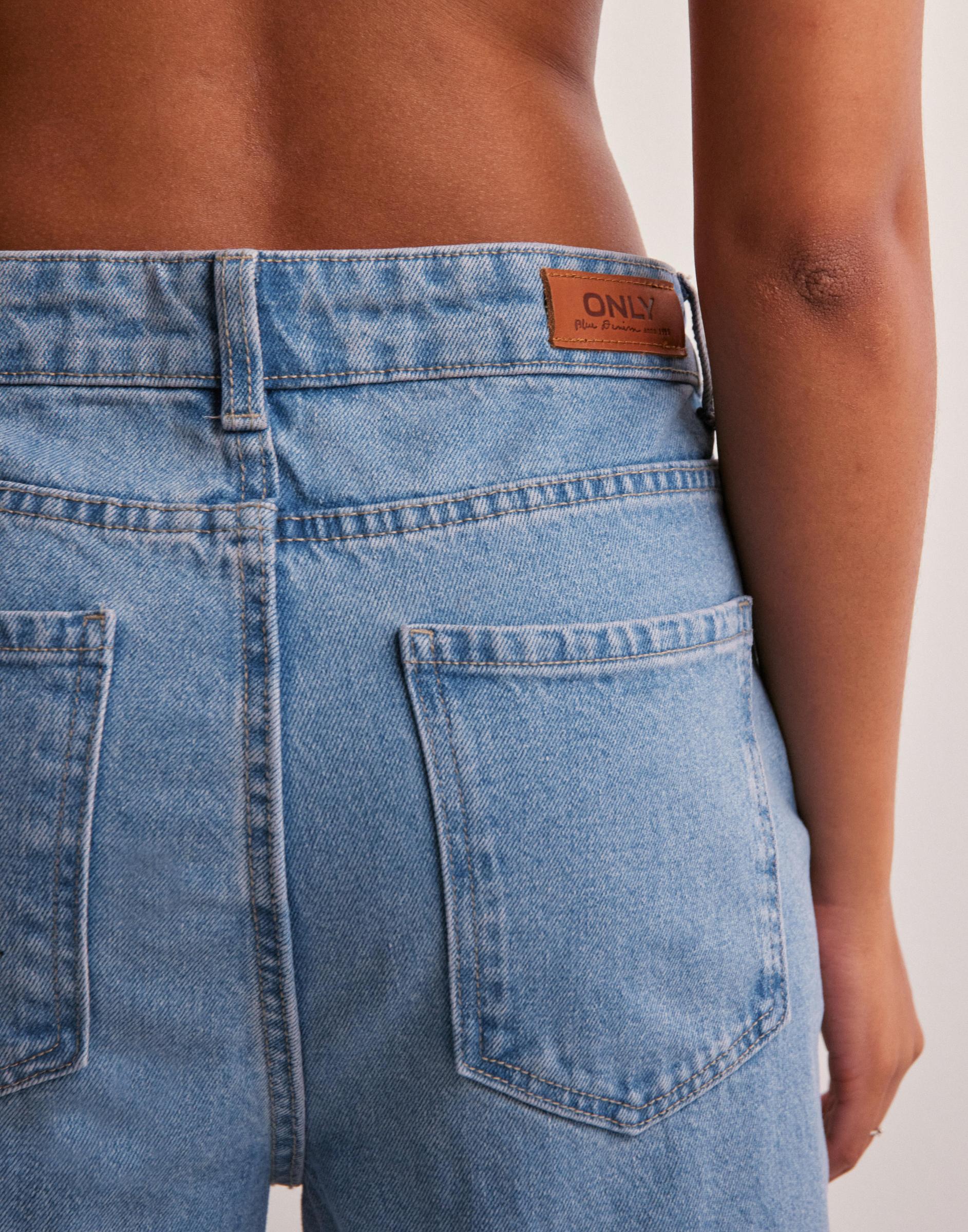 NIEBIESKIE SPODNIE JEANS 