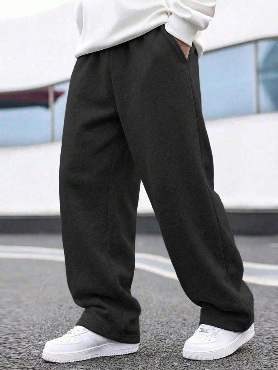 CZARNE SPODNIE CASUAL