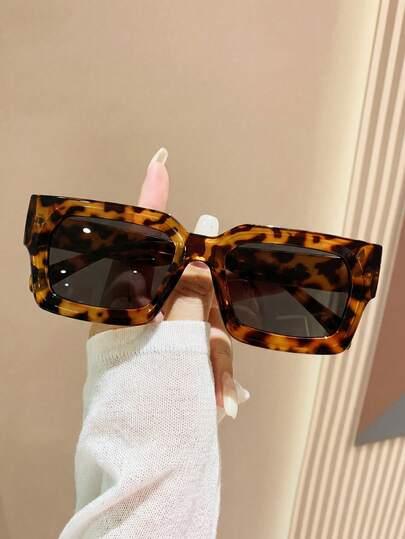 okulary przeciwsłoneczne animal print 
