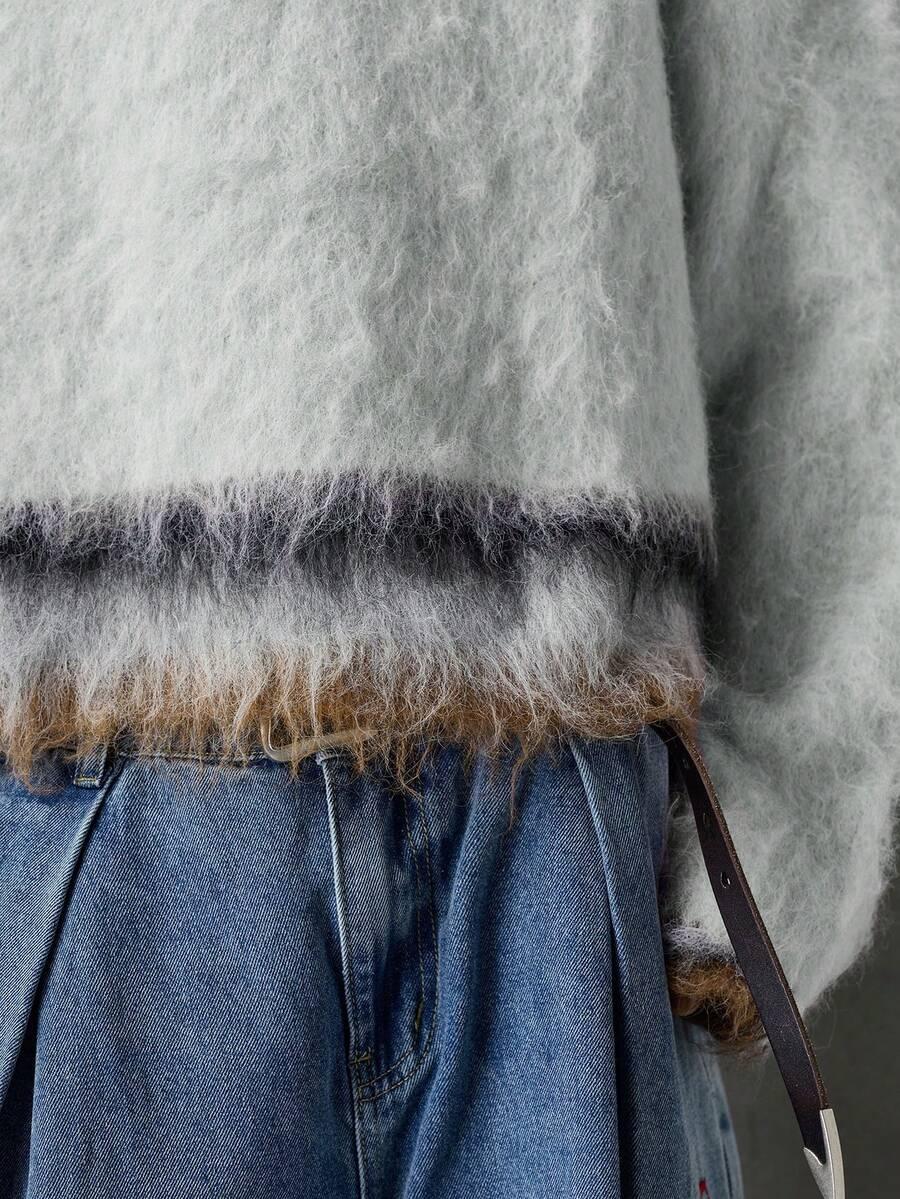 SWETER MĘSKI LUŹNY I SWOBODNY STYL