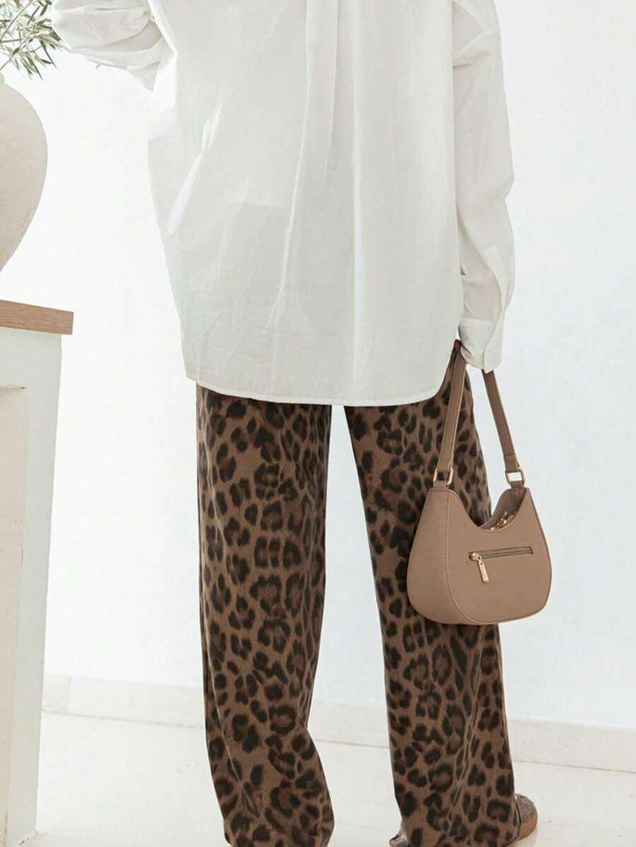 spodnie animal print 
