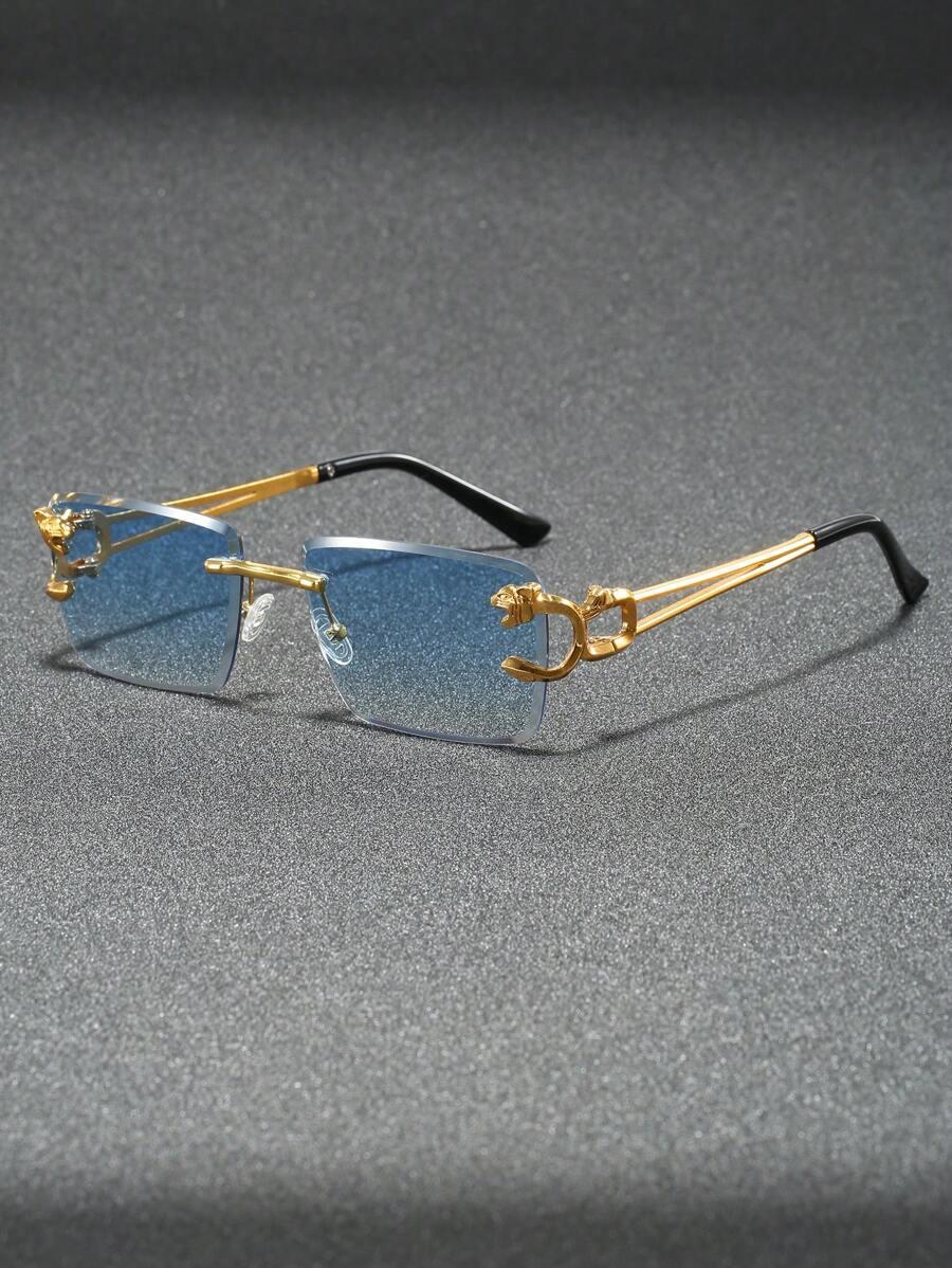 NIEBIESKIE OKULARY PRZECIWSŁONECZNE
