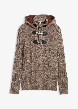 GRUBY SWETER Z KAPTUREM