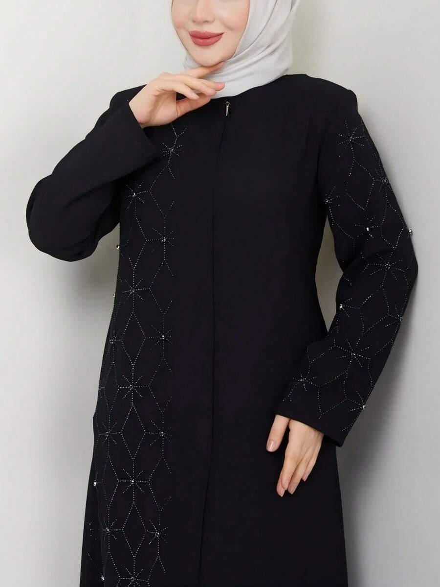 czarna sukienka maxi