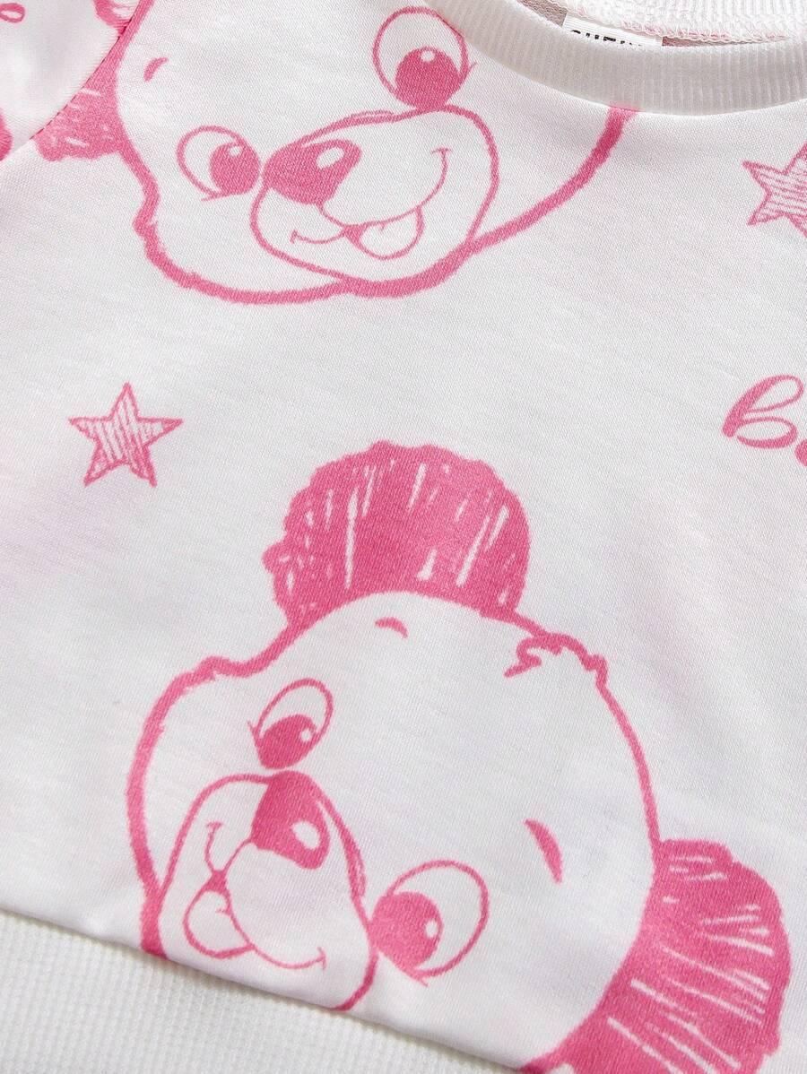 BLUZA SPODNIE KOMPLET PRINT