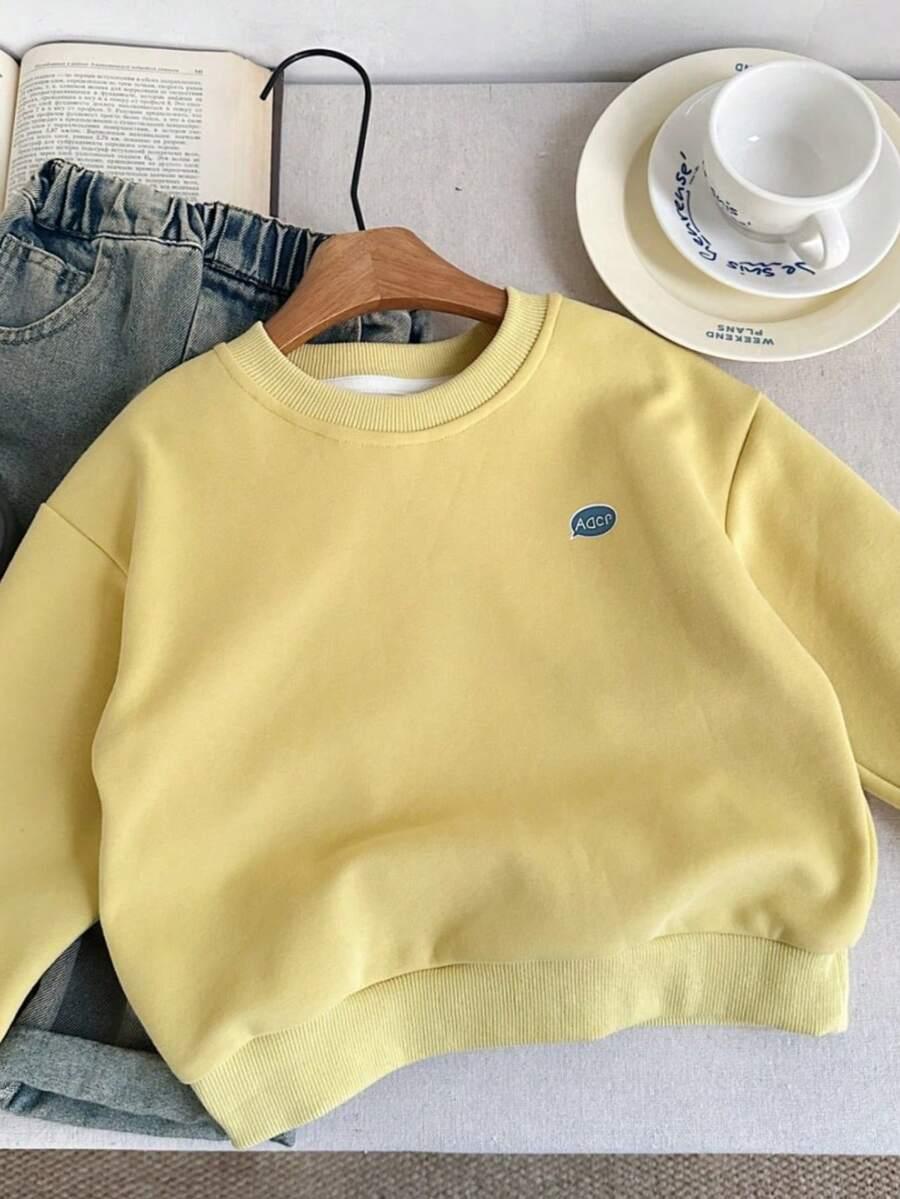 żółta bluza nadruk 