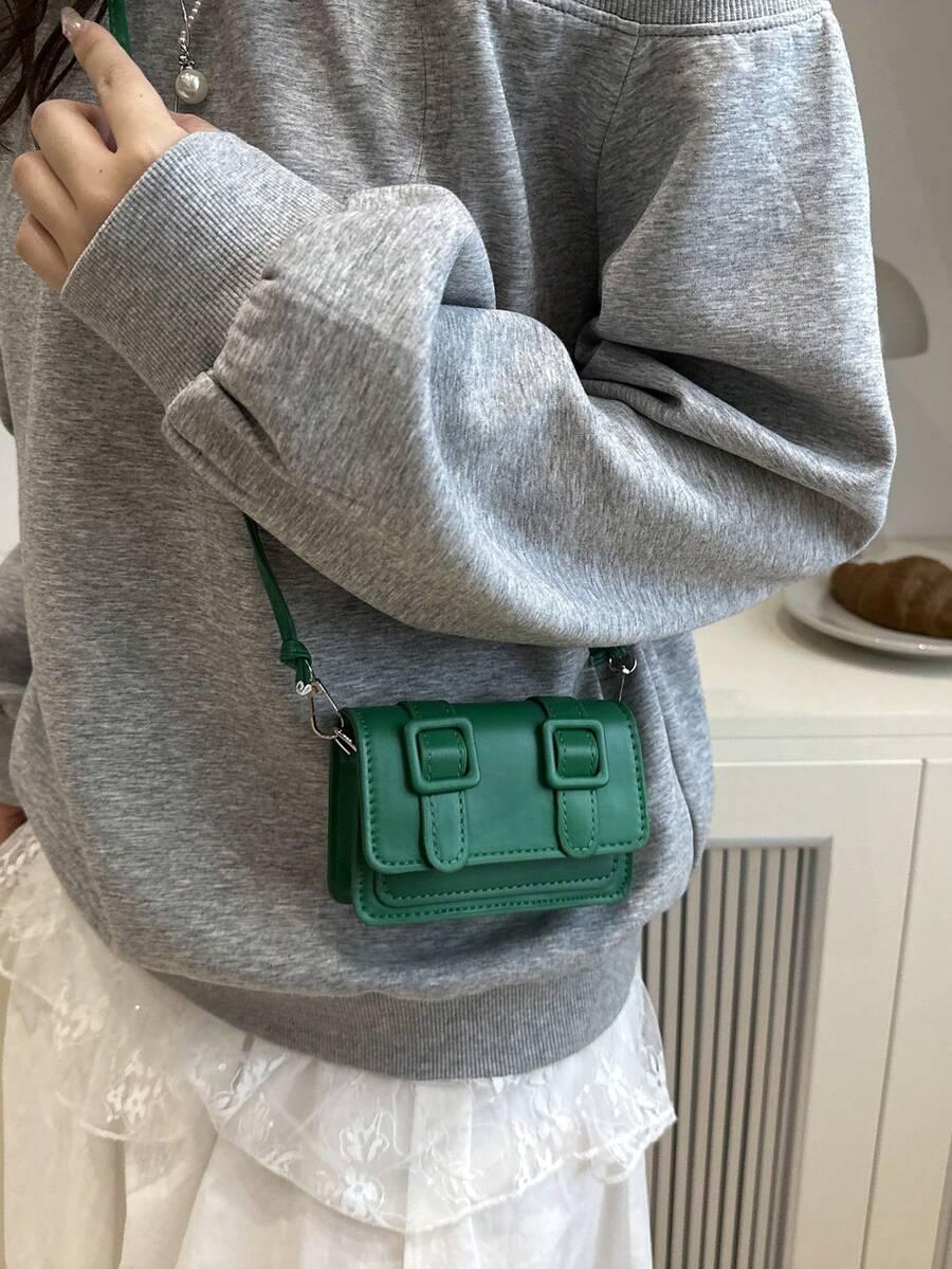 ZIELONA MINI TOREBKA