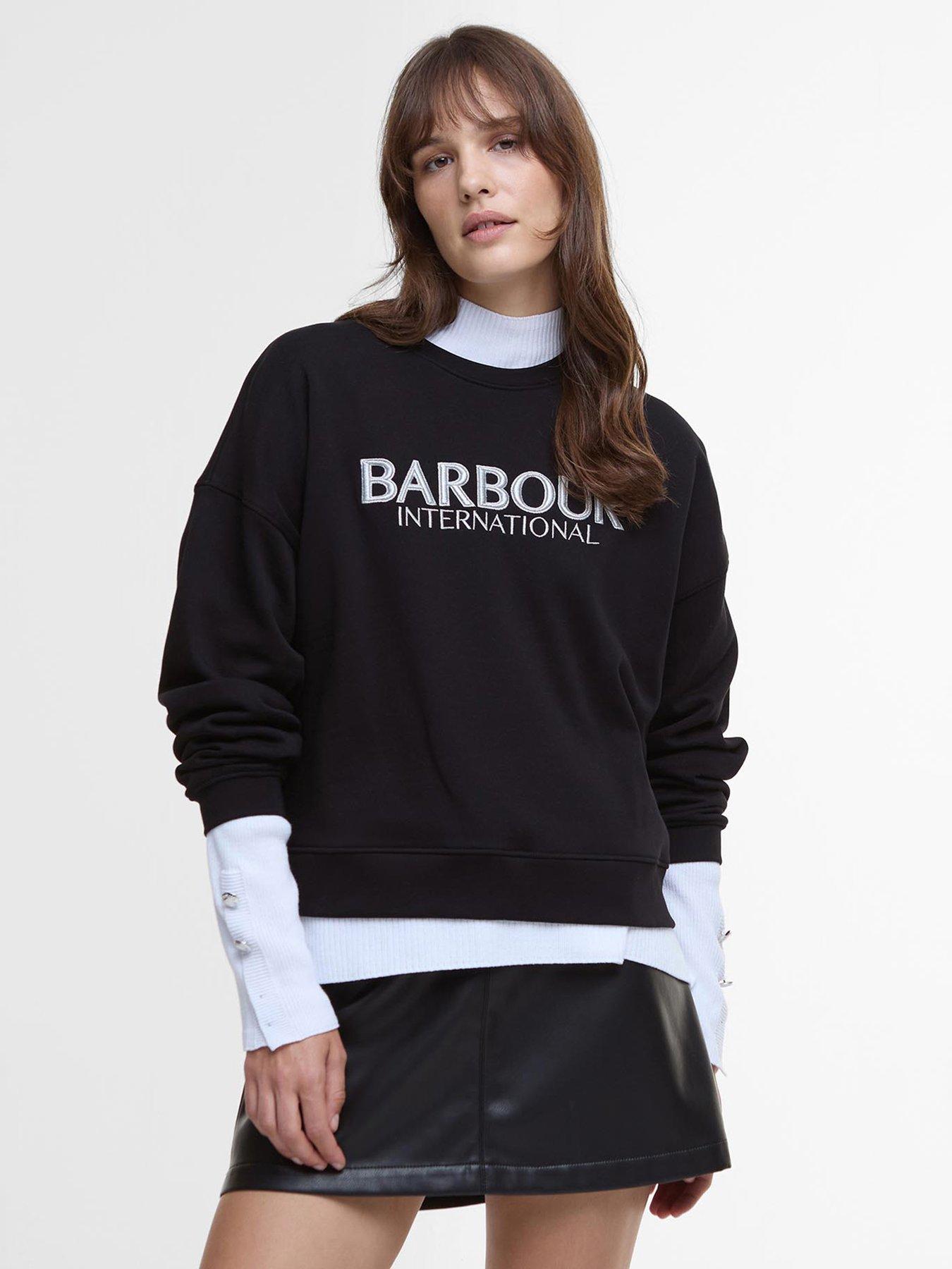 BARBOUR BLUZA DAMSKA Z LOGO LOL0624BK11