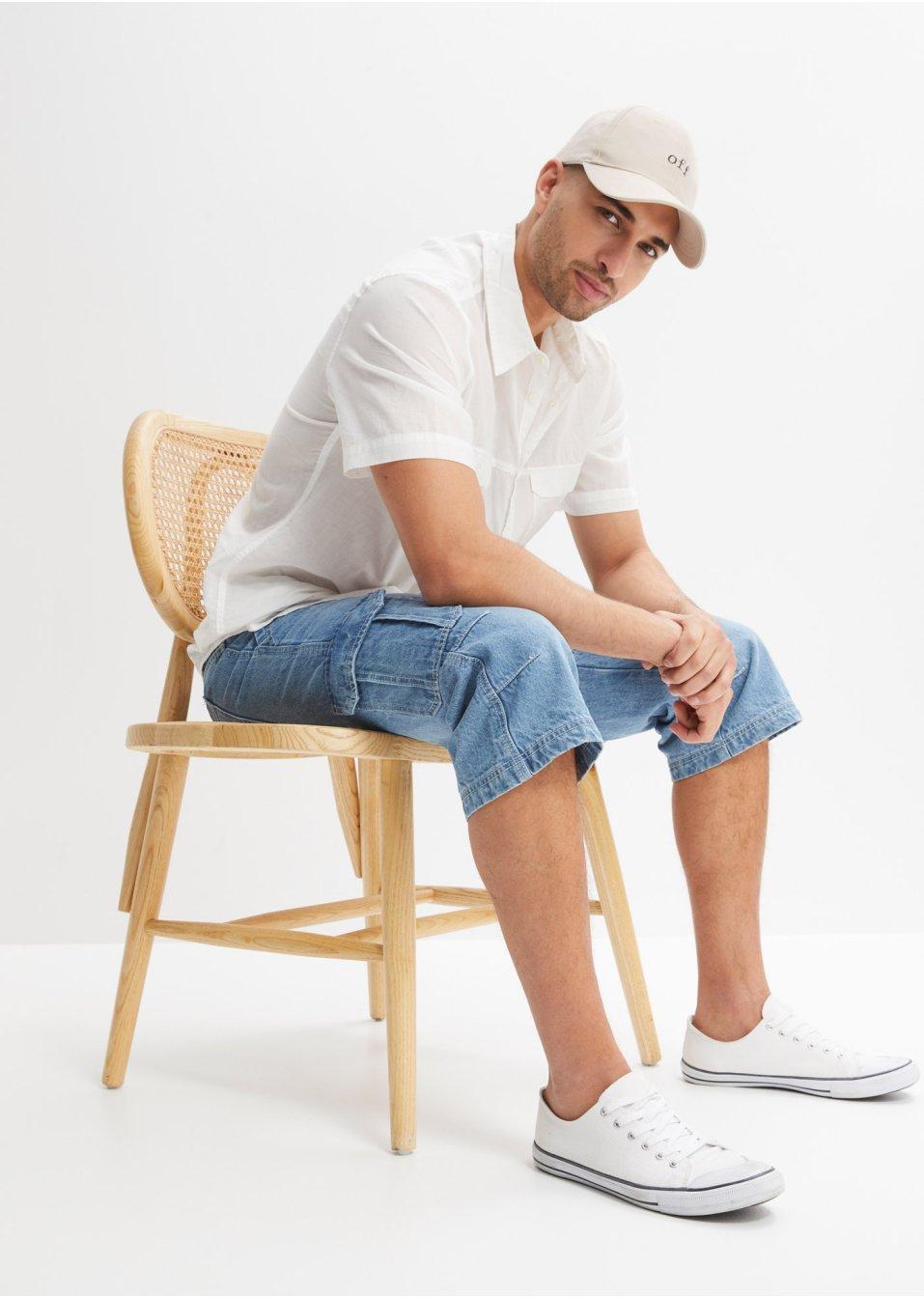 SPODENKI JEANS KIESZENIE