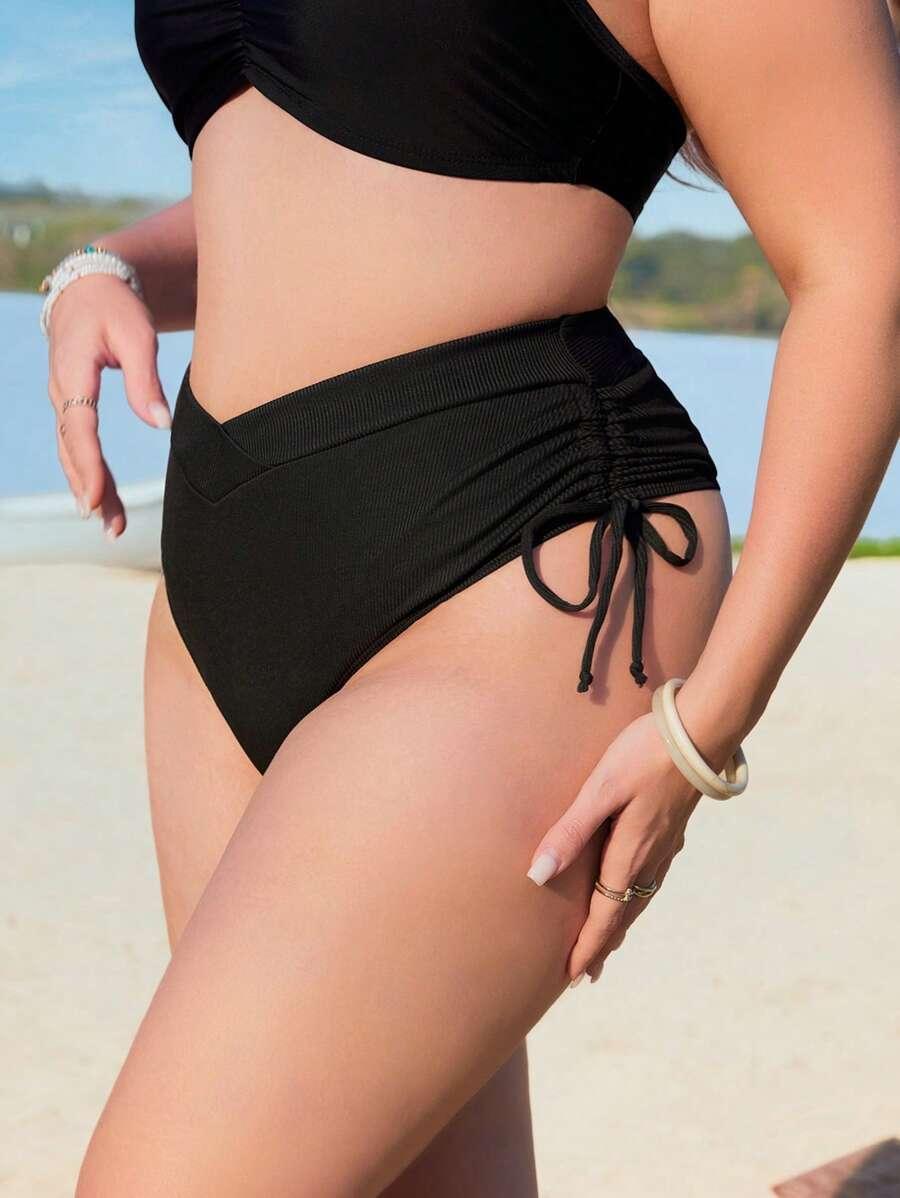 czarny dół od bikini 
