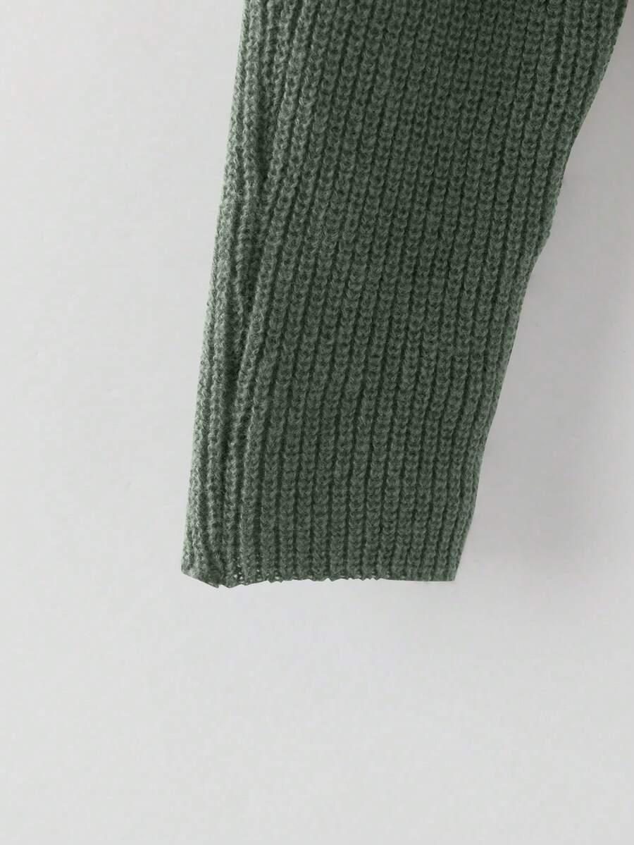 SWETER SPODNIE KOMPLET DZIANINOWY