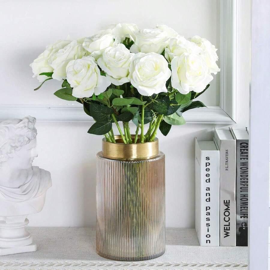 SZTUCZNE KWIATY RÓŻE 5-PACK