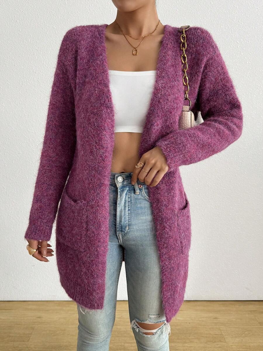 sweter kardigan kieszenie