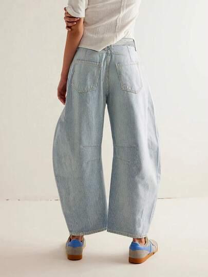 SPODNIE JEANS PASKI 