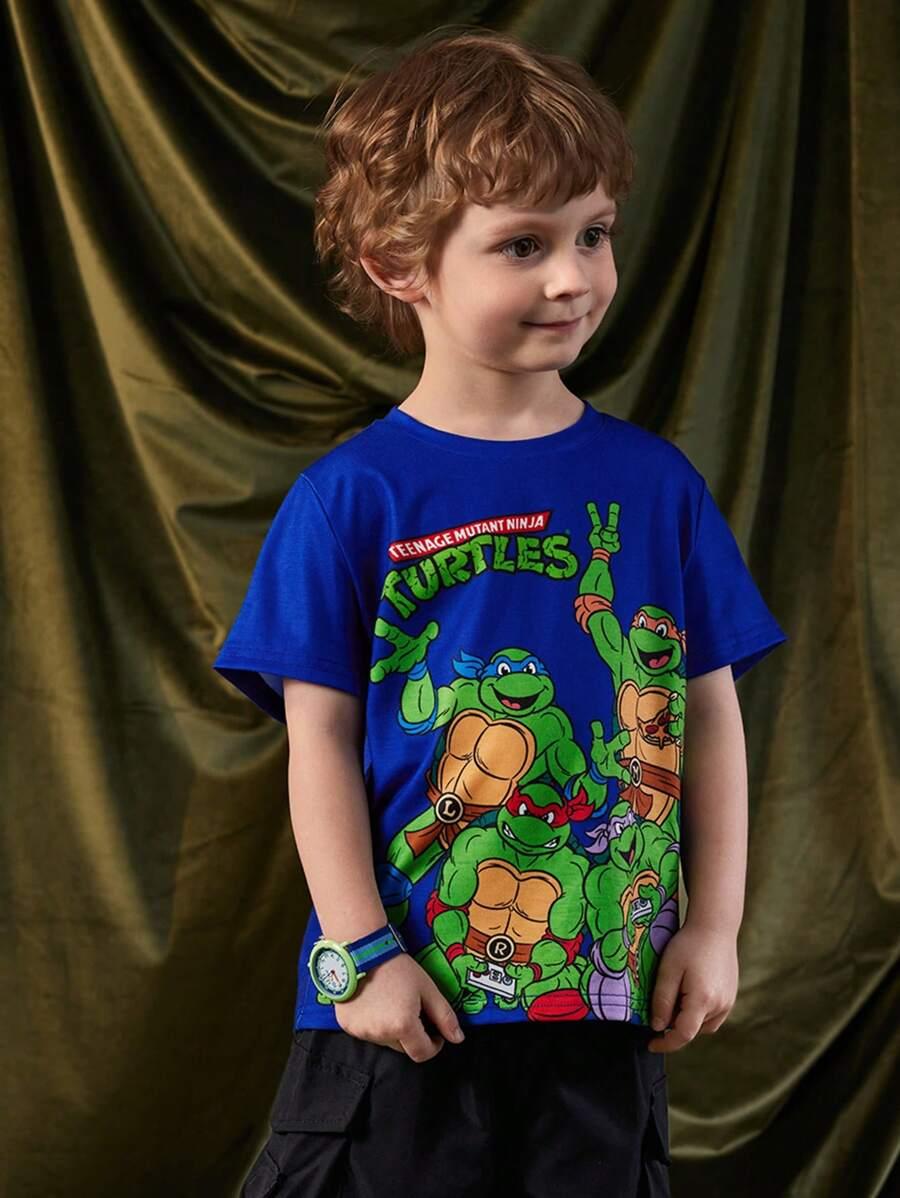 T-SHIRT CHŁOPIĘCY Z NADRUKIEM 