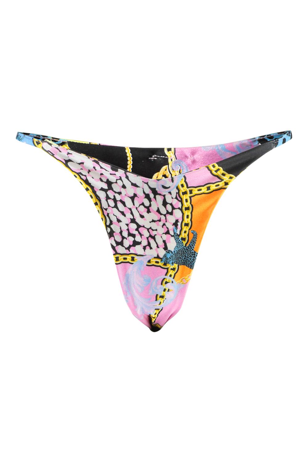 dół od bikini print 