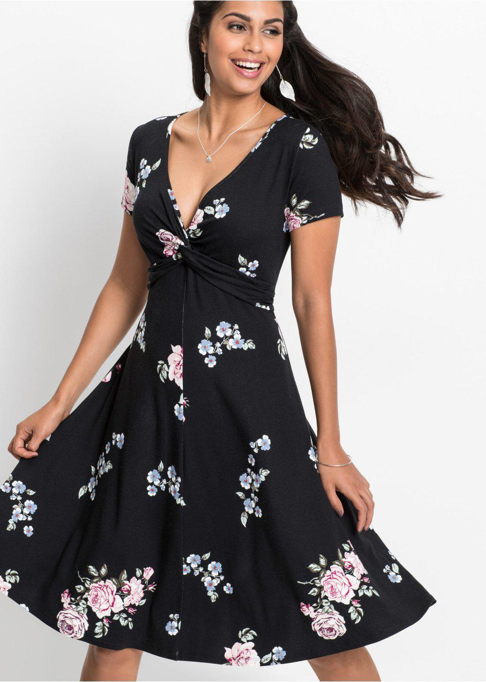 SUKIENKA PRINT KWIATY
