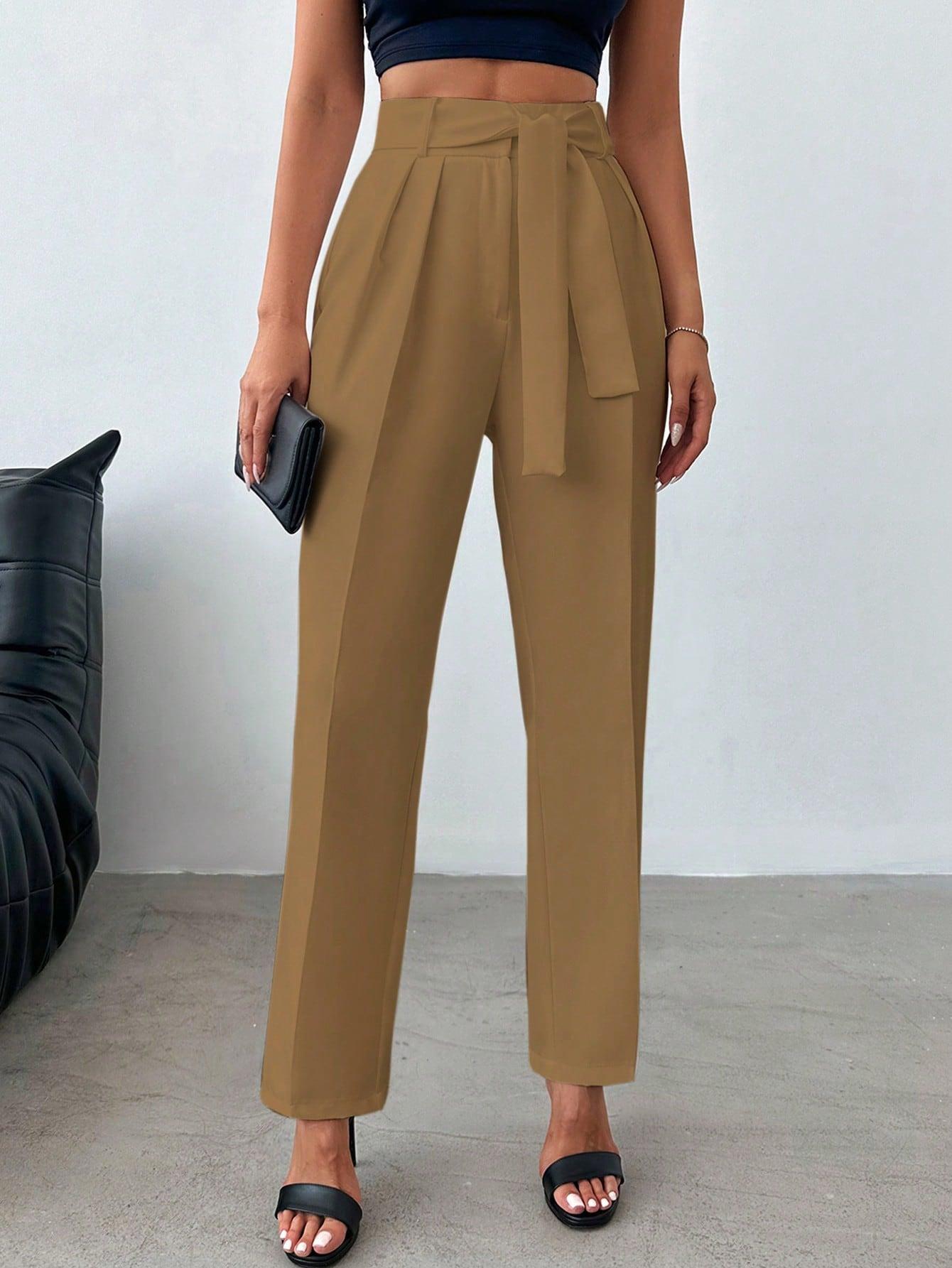 ELEGANCKIE SPODNIE DAMSKIE PROSTE 