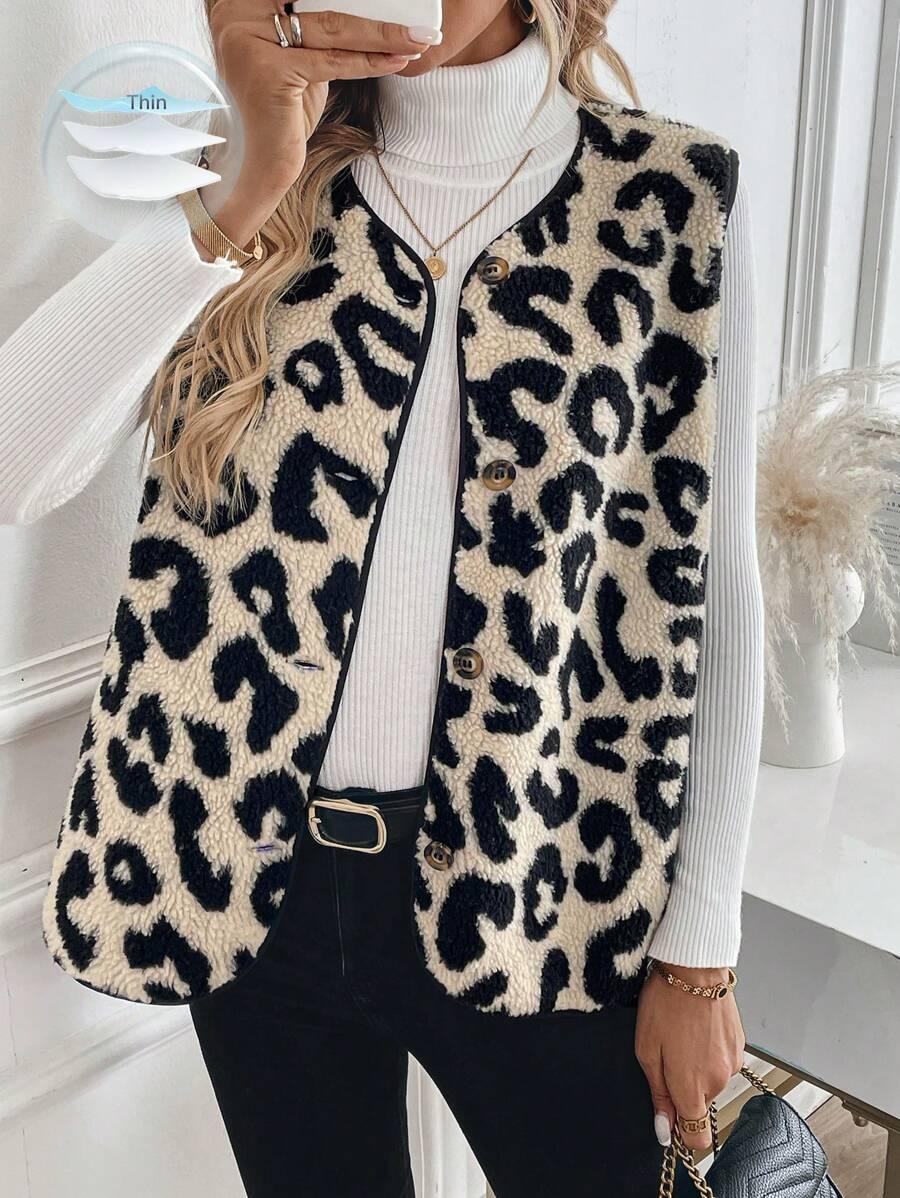 KAMIZELKA MIŚ ANIMAL PRINT