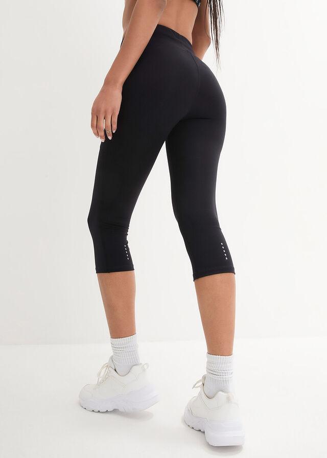 LEGGINSY SPORTOWE CZARNE