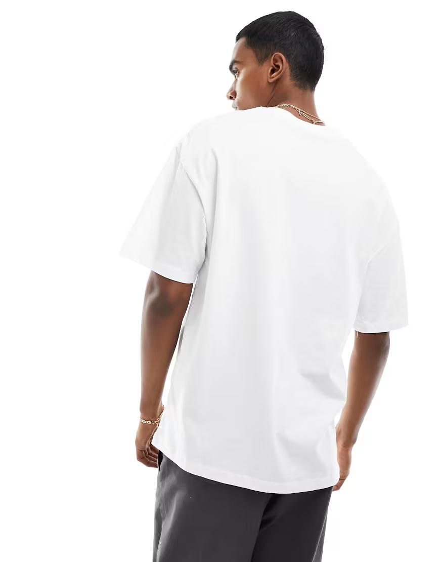 BIAŁY KLASYCZNY T-SHIRT
