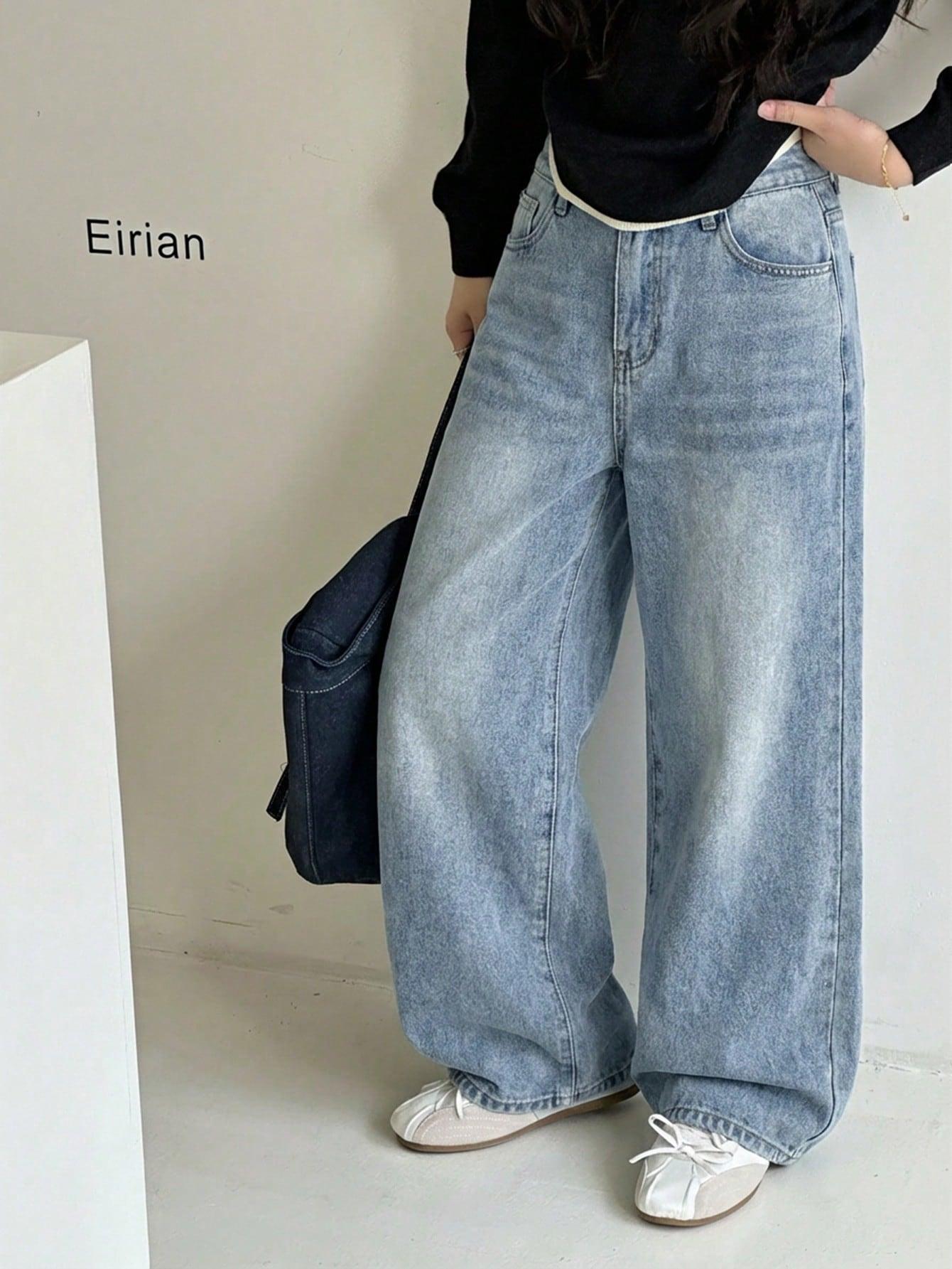 NIEBIESKIE SPODNIE JEANS