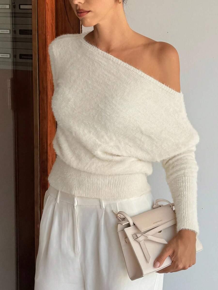 KLASYCZNY SWETER DAMSKI