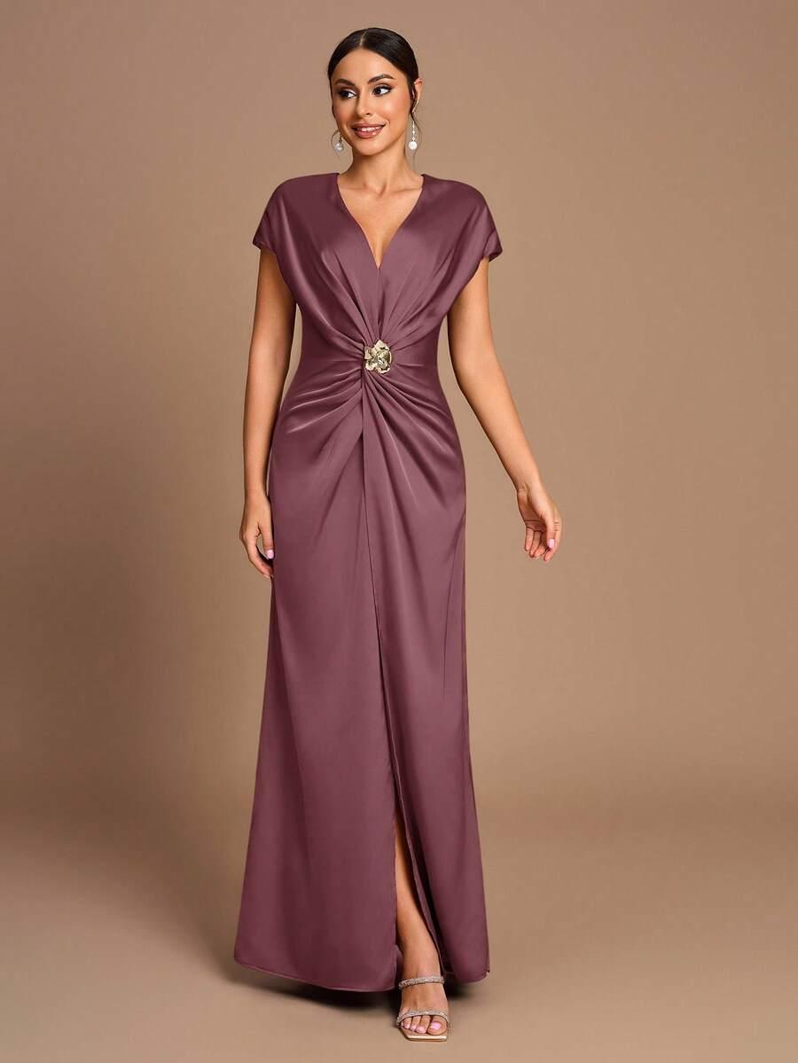 MAXI SUKIENKA V-NECK 