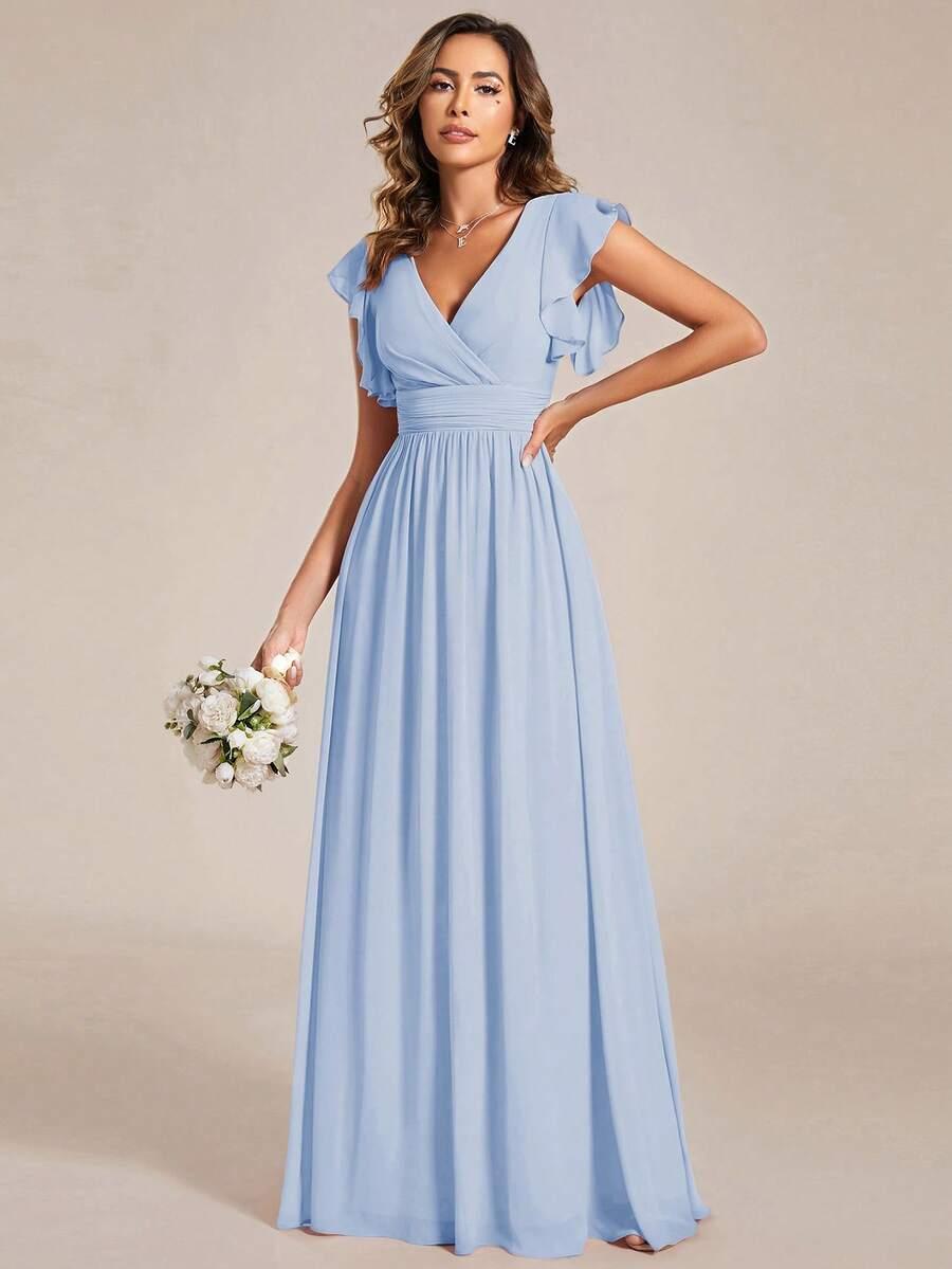 NIEBIESKA MAXI SUKIENKA