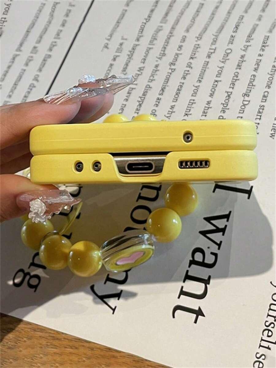 ŻÓŁTE ETUI NA TELEFON GALAXY Z FLIP 6