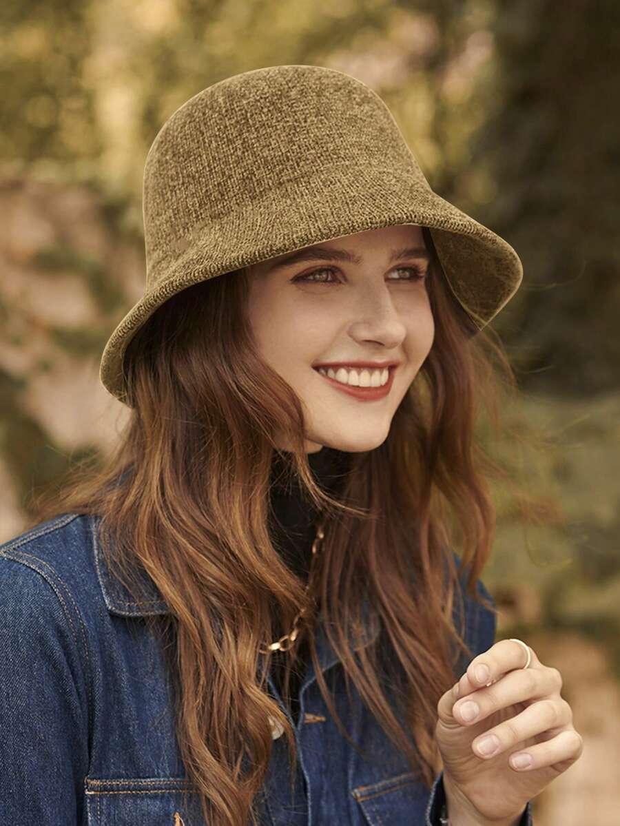BEŻOWY KAPELUSZ BUCKET HAT