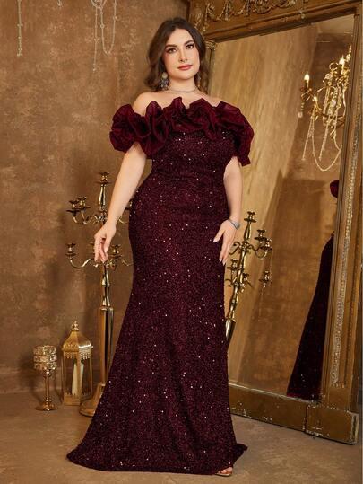 czerwona maxi sukienka