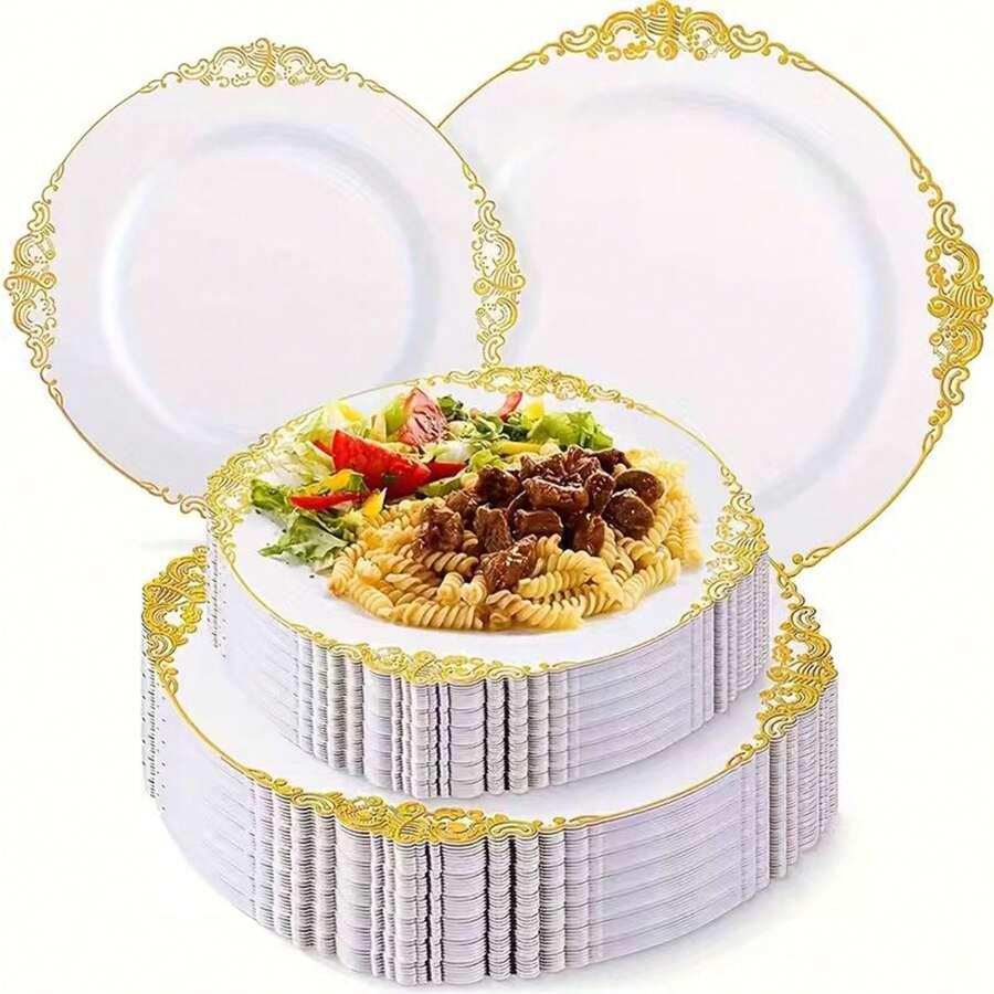 PLASTIKOWY TALERZ ZDOBIENIE 2-PACK