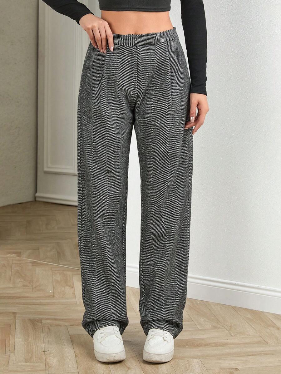 SPODNIE CASUAL WZÓR JODEŁKA
