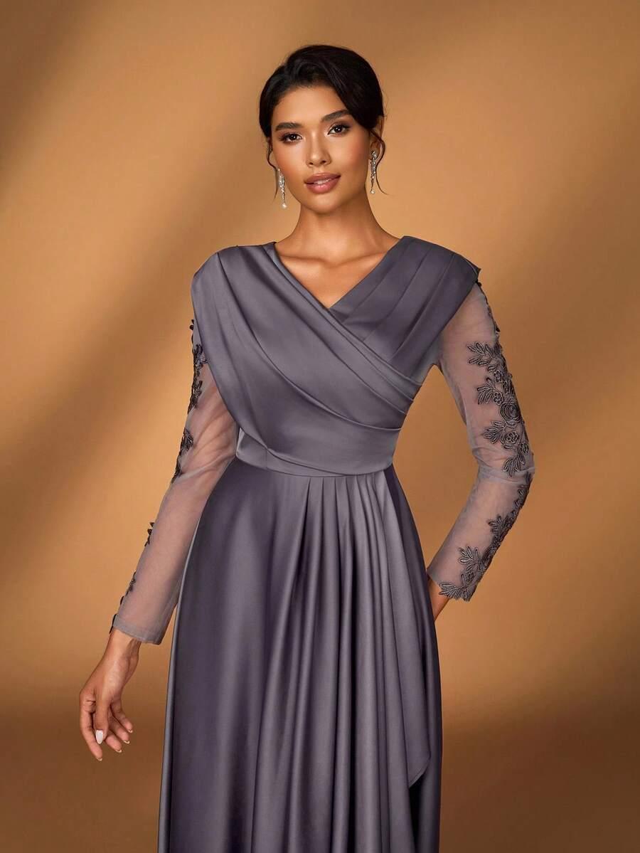 SZARA MAXI SUKIENKA 