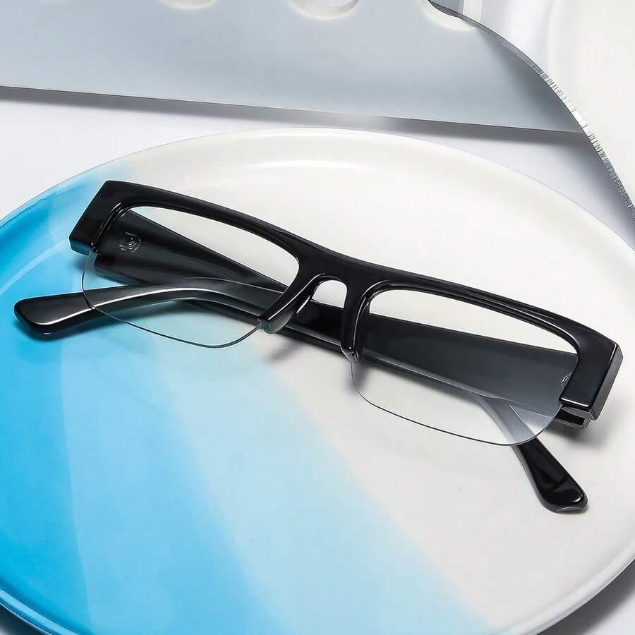 czarne okulary zerówki